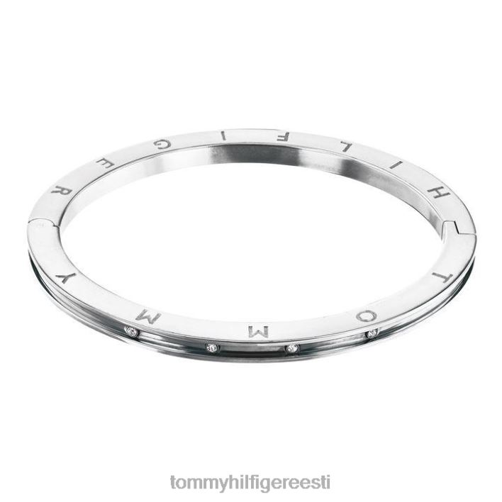 õhuke käevõru RJV6220479 hõbedane Tommy Hilfiger