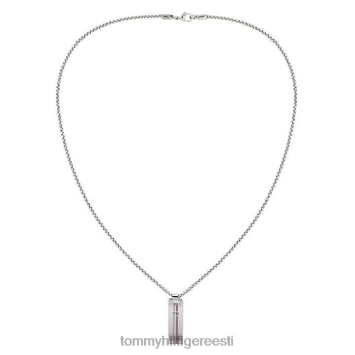 kõhn koerasildi käevõru RJV6220248 hõbedane Tommy Hilfiger