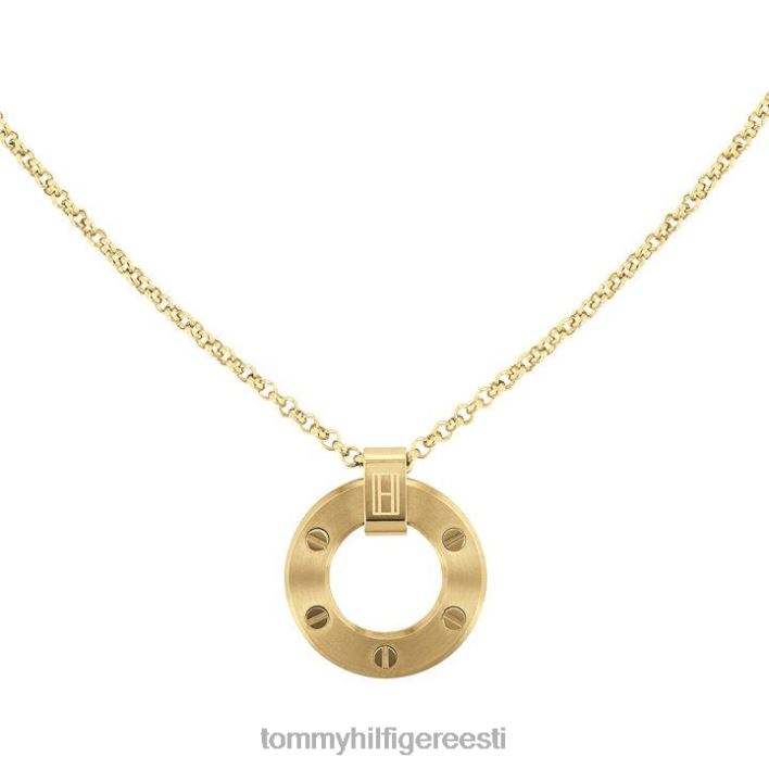 naiste kullast ümmargune kaelakee RJV6220471 gp/kollane kuld Tommy Hilfiger