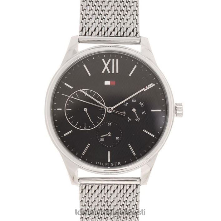 damoni käekell 1791415 RJV6220133 must/hõbedane Tommy Hilfiger