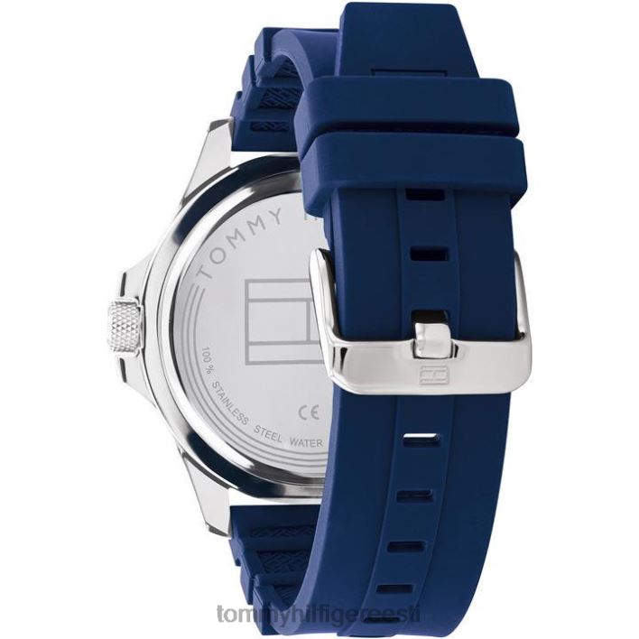 meeste hall ip silikoonrihmaga käekell RJV6220348 sinine Tommy Hilfiger