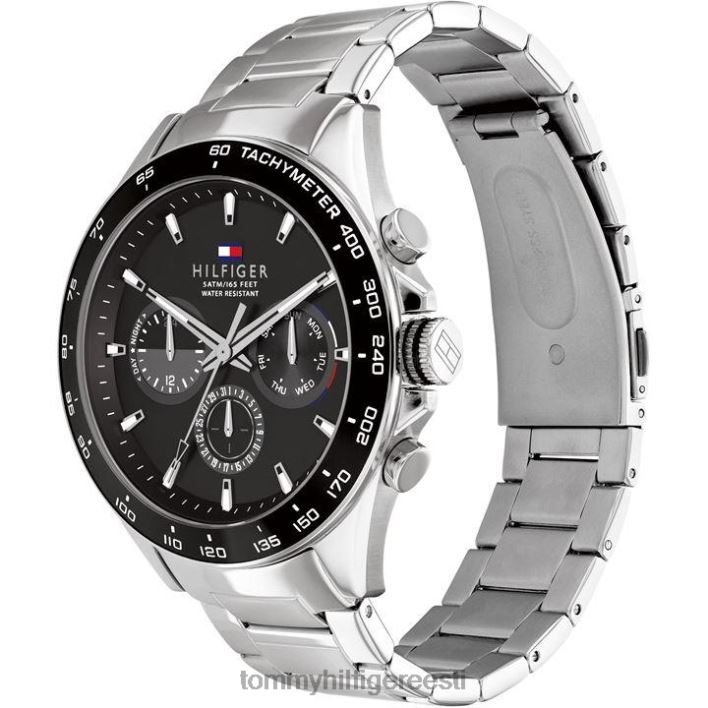 meeste sinise raamiga käekell RJV6219699 roostevaba teras Tommy Hilfiger