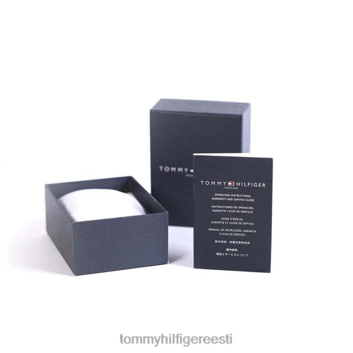 meeste sinise raamiga käekell RJV6219699 roostevaba teras Tommy Hilfiger