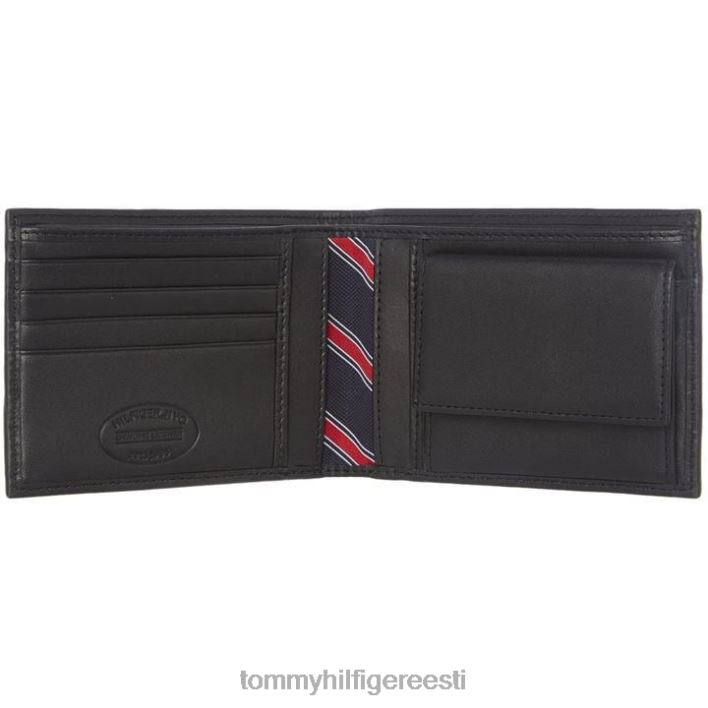 eton münditaskuga rahakott RJV6219577 must Tommy Hilfiger