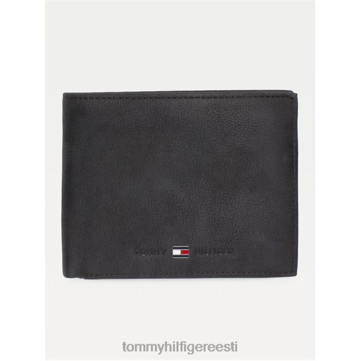 johnsoni münditasku meeste rahakott RJV6219695 must Tommy Hilfiger