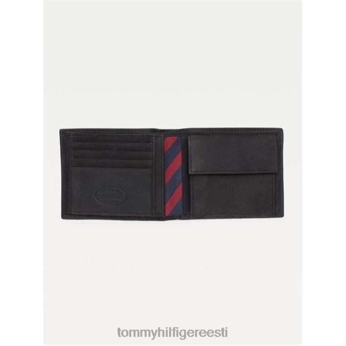 johnsoni münditasku meeste rahakott RJV6219695 must Tommy Hilfiger