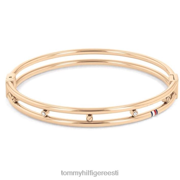 naiste nelgi kullast käevõru RJV6220417 roosa kuld Tommy Hilfiger
