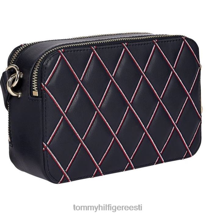 teemanttepitud monogramm kaamerakott RJV6220016 bluedw5 Tommy Hilfiger