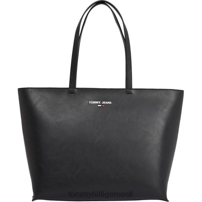 tjw hädavajalik pu tote RJV6219500 mustad voodid Tommy Hilfiger