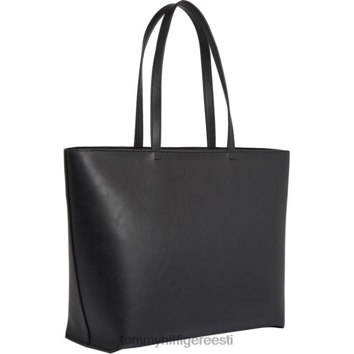 tjw hädavajalik pu tote RJV6219500 mustad voodid Tommy Hilfiger