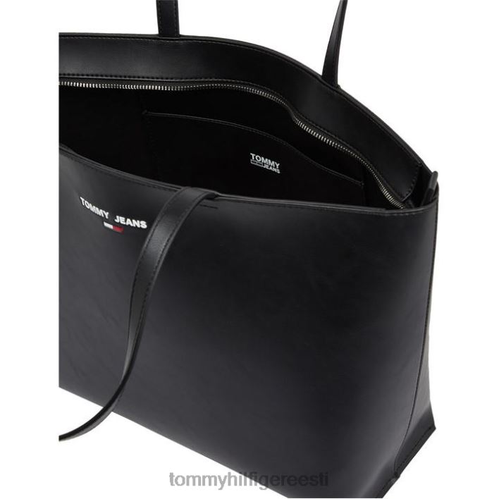 tjw hädavajalik pu tote RJV6219500 mustad voodid Tommy Hilfiger