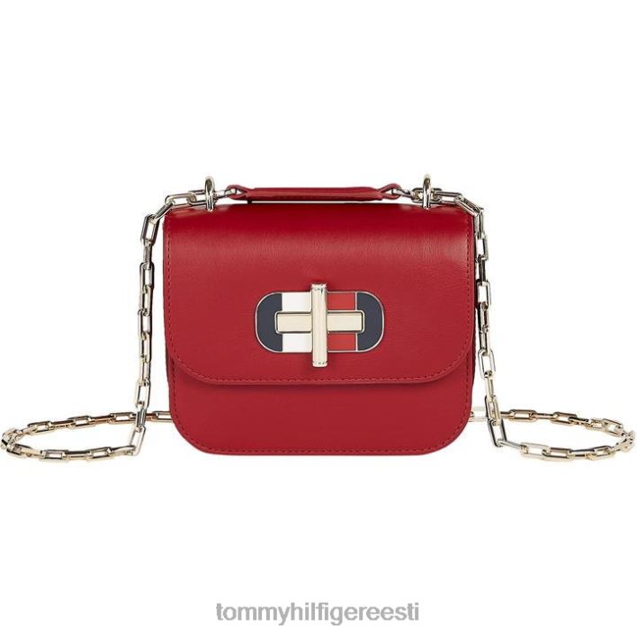 tommy turnlock väike risti kehakott RJV6220091 regetta punane xit Tommy Hilfiger