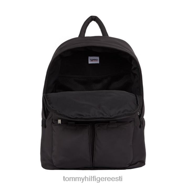 tjm linna seljakott 18l RJV6220021 must Tommy Hilfiger