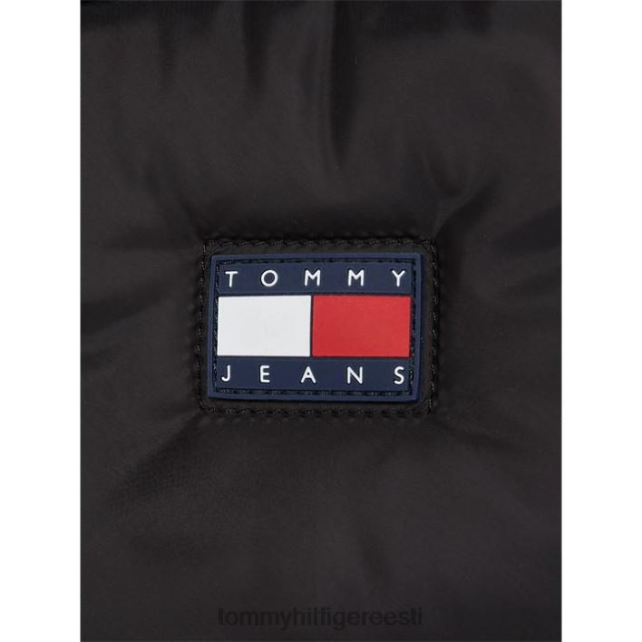 tjm linna seljakott 18l RJV6220021 must Tommy Hilfiger