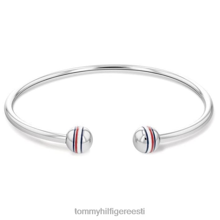 tommy kleidirihma käevõru RJV6220723 hõbedane Tommy Hilfiger