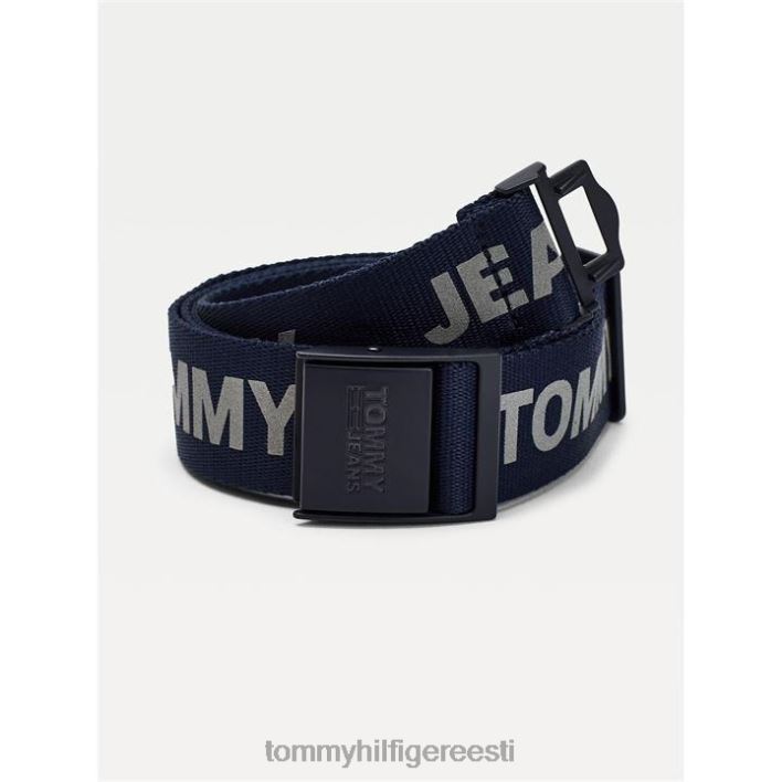 tommy teksad kootud vöö RJV6220812 hämar merevägi Tommy Hilfiger