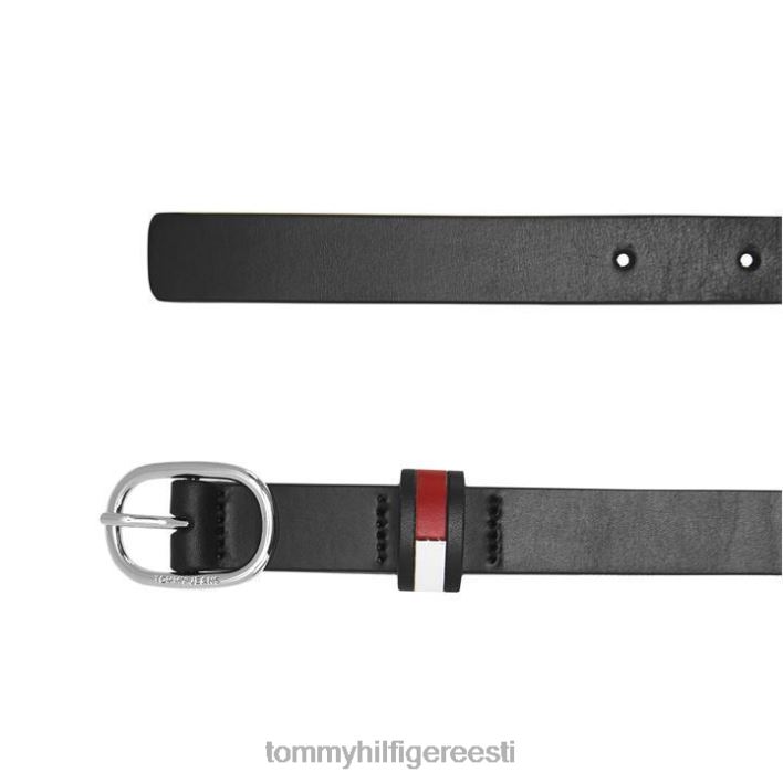 vabaaja ovaalne vöö RJV6219967 mustad voodid Tommy Hilfiger