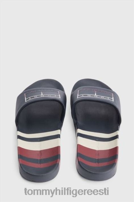 triibulised basseini liumäed RJV623128 punane Tommy Hilfiger