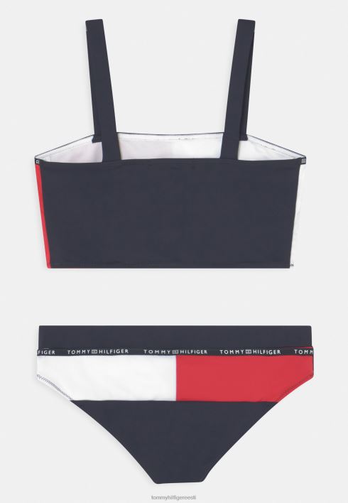 bralette komplekti bikiinid RJV626597 kõrbe taevas Tommy Hilfiger