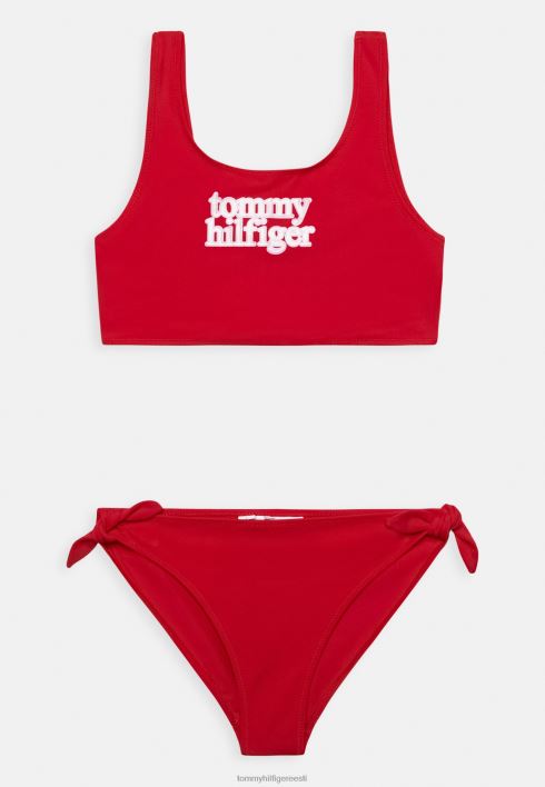 bralette komplekti bikiinid RJV626633 esmane punane Tommy Hilfiger