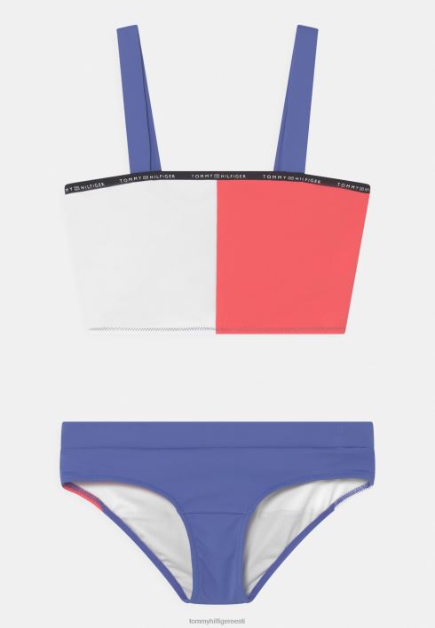 bralette komplekti bikiinid RJV626724 iirise sinine Tommy Hilfiger