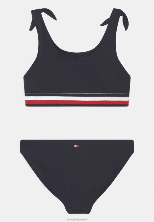 bralette komplekti bikiinid RJV626725 kõrbe taevas Tommy Hilfiger