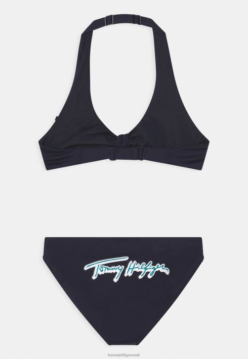 kolmnurga komplekti bikiinid RJV628835 sinine Tommy Hilfiger