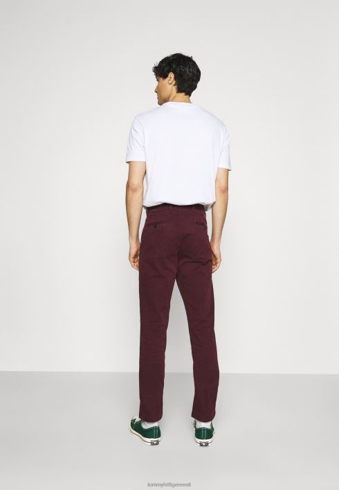 bleecker flex chinos RJV627960 sügav Burgundia Tommy Hilfiger