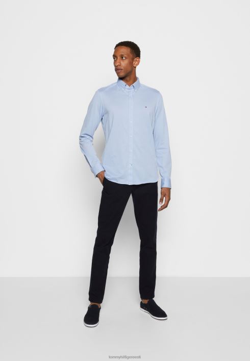 bleecker kärgstruktuuriga chinos RJV624497 kõrbe taevas Tommy Hilfiger