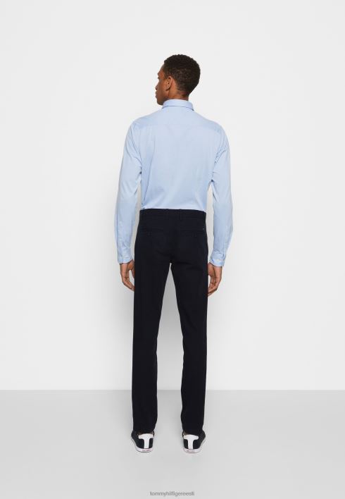 bleecker kärgstruktuuriga chinos RJV624497 kõrbe taevas Tommy Hilfiger