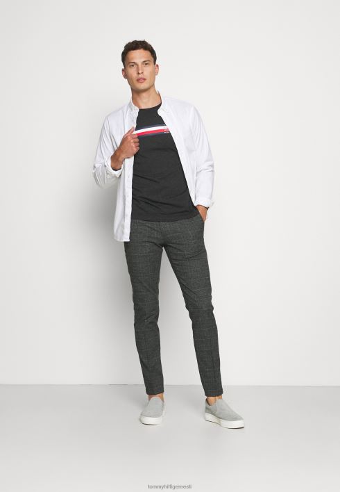 denton mouline check look chinos RJV627941 raudhall Tommy Hilfiger