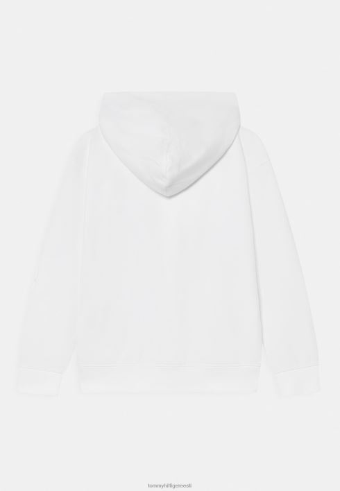 ajatu tõmblukk läbi dressipluusi RJV625572 valge Tommy Hilfiger