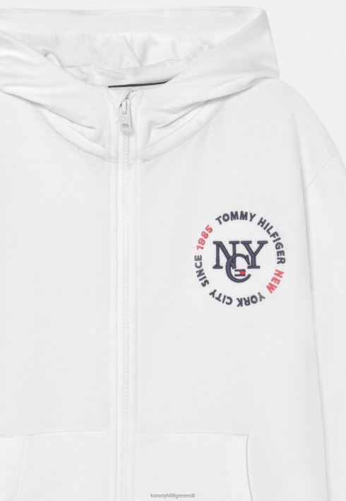 ajatu tõmblukk läbi dressipluusi RJV625572 valge Tommy Hilfiger