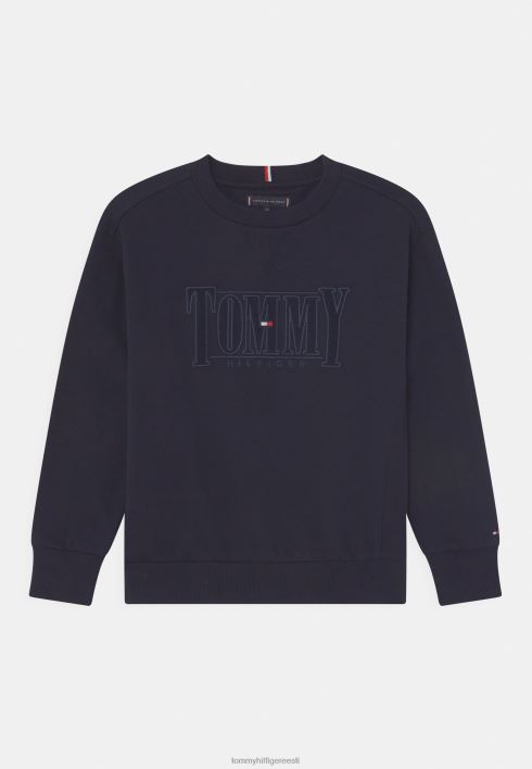 aplikatsiooniga dressipluus RJV625511 kõrbe taevas Tommy Hilfiger