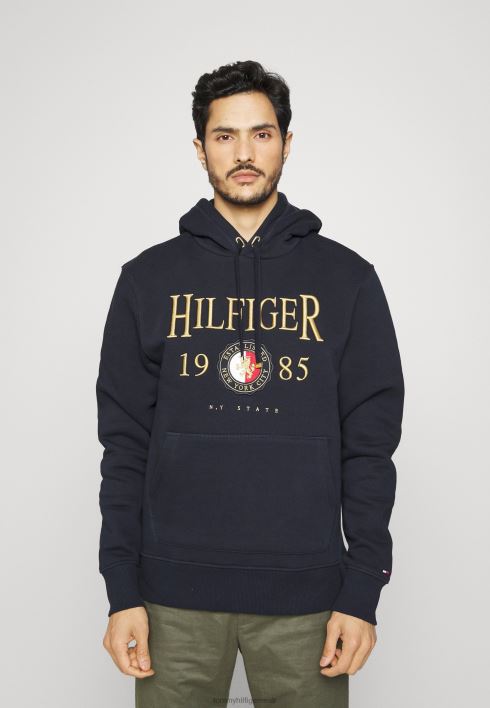 icon Crest hoodie dressipluus RJV628207 kõrbe taevas Tommy Hilfiger