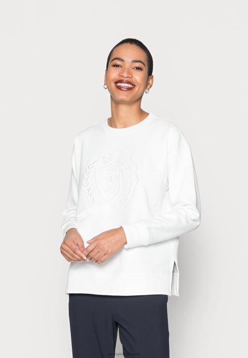 ikooniharjaga dressipluus RJV627282 ekru Tommy Hilfiger