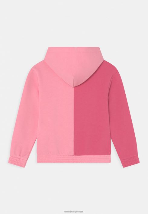 kahevärviline varrukatega pusa RJV628291 värske roosa Tommy Hilfiger