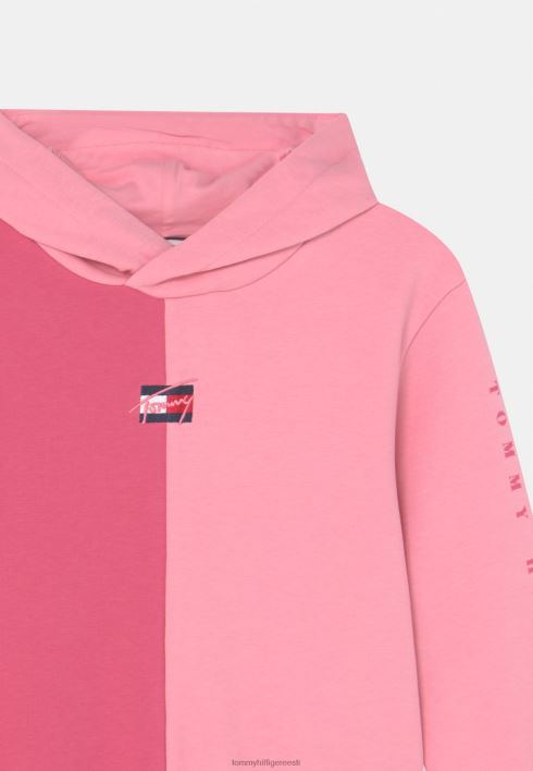 kahevärviline varrukatega pusa RJV628291 värske roosa Tommy Hilfiger