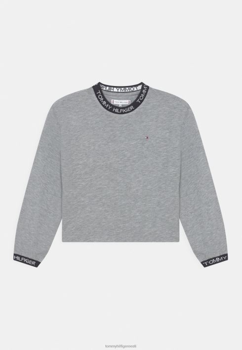 kaubamärgiga dressipluus RJV624934 helehall Tommy Hilfiger