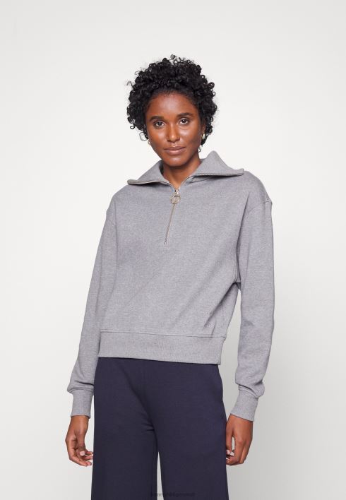 lõdvestunud hubane dressipluus RJV624103 keskhall kanarbik Tommy Hilfiger