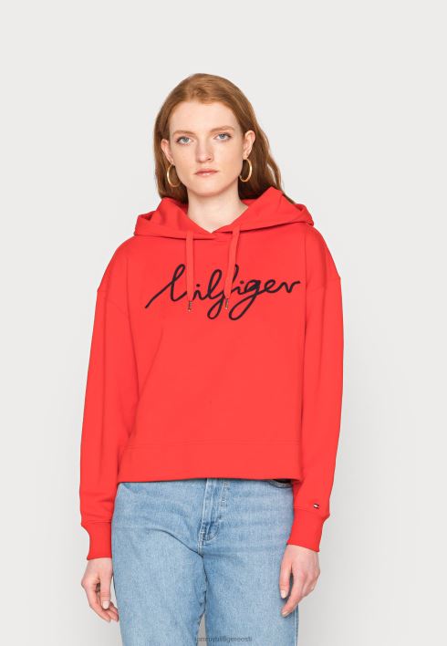 lõdvestunud script hoodie dressipluus RJV625352 ilutulestik Tommy Hilfiger