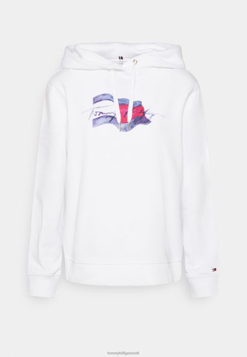 liikumise lipuga dressipluus RJV625990 optika valge Tommy Hilfiger