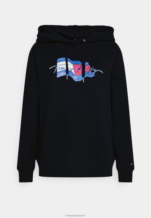 liikumise lipuga dressipluus RJV628604 kõrbe taevas Tommy Hilfiger