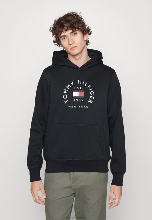 lipukaar kapuutsiga dressipluus RJV624747 kõrbe taevas Tommy Hilfiger