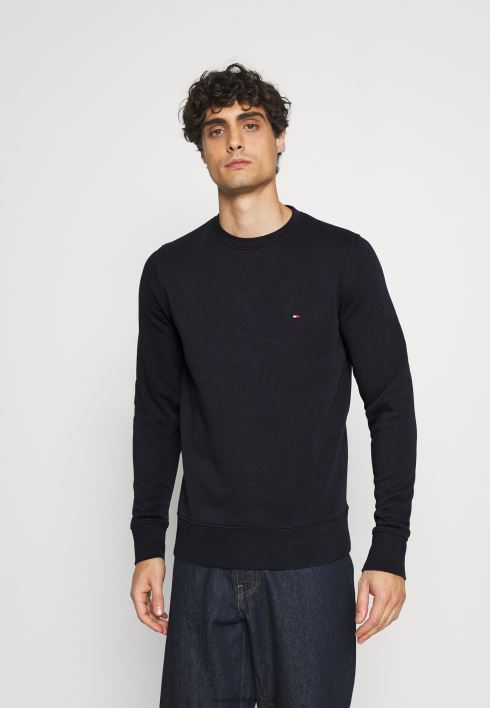 logoga Crewneck dressipluus RJV628551 kõrbe taevas Tommy Hilfiger