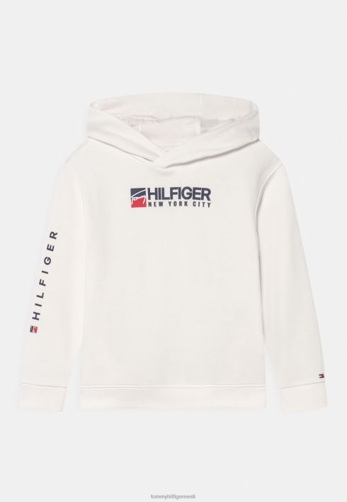 logoga hoodie unisex dressipluus RJV624627 iidne valge Tommy Hilfiger