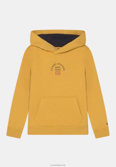 logoga kapuutsiga dressipluus RJV625956 toskaana kollane Tommy Hilfiger