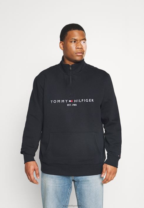 logoga mockneck dressipluus RJV628635 kõrbe taevas Tommy Hilfiger