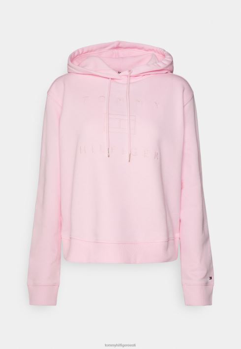 metallist kapuutsiga dressipluus RJV628016 pastelne roosa Tommy Hilfiger