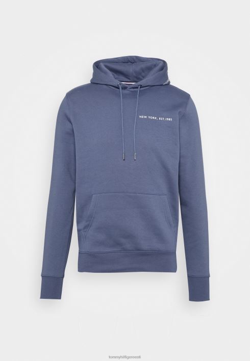 mitme paigutusega kapuutsiga dressipluus RJV625315 pleekinud indigo Tommy Hilfiger